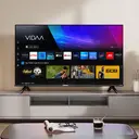 Hikers 32" LED Smart HD TV VIDAA DVB-T2/S2 Netflix/Prime Video/Disney+ 2×HDMI 2×USB Dolby Digital+ WLAN Bluetooth Schwarz image 4