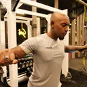 Medium Resistance Band - TPE  Resistance Bands with Handles， Single Resistance Bands， Exercise Bands with Handles， for Resistance Training， Physical Therapy， Home Workouts， Fitness， Pilates image 6