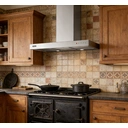 DeLonghi DCH 9006FSS 90cm Chimney Cooker Hood, Ducted OR Recirculation image 2