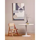 Interiors by Premier Dining Table Laila Tulip Round White D:106cm image 4