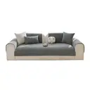 ochama Single Piece Sofa Cover for Armrest, sofa protector, non-slip couch cover, 90×70cm - Grey image 0
