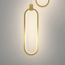 Homary 2-Light Pendant Light Geometrical Shape Ceiling Light Adjustable Height image 4