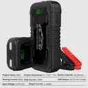 Porbi S903 Car Jump Starter 2000A Peak Portable Jump Starter Power Pack, 20000mAh Battery Booster for 12V Petrol & Diesel Vehicles, SUV, Van & Motorcycle, QC3.0 18W Fast Charge Power Bank with LCD Display & LED Light image 7