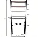 SRD Over Toilet Cabinet Bathroom Organizer image 1