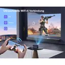 Wimius P64 1080P Autofocus/Keystone Correction Projector, 28,000lumens, Wi-Fi, Bluetooth, 4K Home Theater, Full HD, 1080P, Supports and Compatible with Firestick, -Box P5, Laptops, USB, and Mobile Phone Projectors image 3