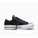 Converse Chuck Taylor All Star Lift Platform Canvas Women's Low-Top Shoes - Black image 5