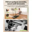 HadMax Tapis de course avec réglage d’inclinaison, 3,0 CV, tapis de course sous bureau avec poignées pliables, télécommande magnétique compacte, supporte jusqu’à 136 kg, pour bureau à domicile image 6