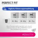 PERFECT FIT™ Adult Trockenfutter für erwachsene Katzen ab 1 Jahr - Huhn, 750g (6 Beutel) image 3