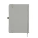Jubiluu Carnet cartonné A6 premium avec marque-page, pages lignées, 100 g/m² - Gris ardoise image 1