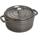 STAUB gietijzeren braadpan - 24 cm, grafietgrijs image 0