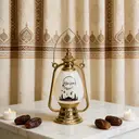 Ramadan Lantern Ornament - Gold image 4