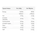 Deliciously Ella Baked Oat Bar Peanut Butter 3 x 50g image 2