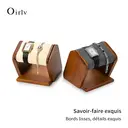 Oirlv Support de Montre en Bois pour Hommes et Femmes - Présentoir à Bijoux et Rangement pour Vitrine image 4