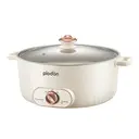 Plodon Marmite électrique 1600 W 7 L, grande capacité, multifonction, tout-en-un, cuve antiadhésive, mijoteuse, pour sauter et mijoter image 7