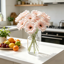 3Pcs 9.05in/23cm
Artificial Silk Gerbera Flowers Wedding Home verandahs Table Decor Fake Daisy Chrysanthemum Party Home Decoration(pink) image 4