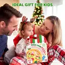 JoyCat 3 Pack Reusable Sticker Books: Farm, Pizza-Making, Weather - 90 Pcs Stickers for Toddlers, Kids Sticker Plane Activities, Road Trip Travel Toys, Birthday Gifts for Boys and Girls image 8