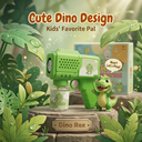 Tokky Dinosaur Bubble Gun for 3-5 Year Olds, 360° Leak-Proof Automatic Bubble Machine Toy, 8 Clog-Resistant Nozzles 1000+ Bubbles Per Minute with DIY Stickers, Summer Outdoor Interactive Birthday Party Gift for Boys and Girls image 6