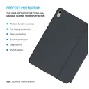 FIXED TORRAS Clavier Typee fixe pour Apple iPad 11" (2018–2022) / iPad Air (2020–2025), Langue EN, Noir image 6