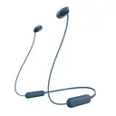 Sony WI-C100 Wireless Neckband Earphones (Blue) image 0