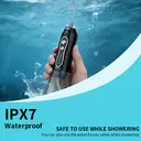 H2ofloss toothbrush, oral water jet, dental water jet, high-pressure cleaning, 300ml large water tank, 5 modes, 2500MAh, IPX7 waterproof image 3