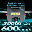FLASHFORGE Adventurer 5M 3D-printer, max. 600 mm/s hoge printsnelheid, directe extruder van 280°C, afdrukformaat 220x220x220 mm image 2
