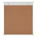 Maison by Premier Shutter White Wood 2 Door Wall Cabinet image 4