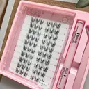 MeoMagic F23 Kit d’extensions de cils avec pince et colle - 120 pièces  image 1