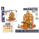 XINQIYUAN Jouet Éducatif Dalles Magnétiques Billes Magnétiques Enfant Set de Blocs de Construction Assemblage Dalles Thème Villa 7.5cm 81pièces [Mélange aléatoire – Couleurs issues uniquement de la photo principale] image 3
