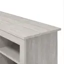 Galano Isadora 16-Pair Shoe Cabinet – Modern Shoe Storage Unit with 2 Doors & Adjustable Shelves – Freestanding Organiser for Entryway, Home or Office – Dusty Grey Oak image 6