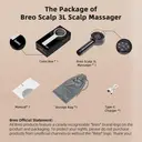 Breo Scalp 3L Laser Hair Growth Comb with 650nm Infrared Technology, 360° Scalp Massager, Waterproof Design, Effective Scalp Stimulation and Hair Regrowth image 9