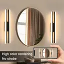 Goeco Indoor LED wall lamp, contemporary style wall light suitable for living rooms, bedrooms and stairwells, 16W, 1800 lumens, 40cm, 3000K warm white light image 3