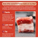 Diced Beef Flank 1kg（Fat/Lean = 3:7） image 3