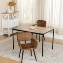 URBAN MEUBLE Lot de 2 Chaises de Salle à Manger en Similicuir Daim image 7