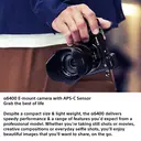 Sony A6400 APS-C Mirrorless Camera with 16–50mm Power Zoom Lens image 6