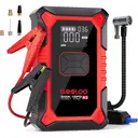 GOOLOO A3 Jump Starter Power Bank with Compressor, 3000 A 150 PSI Peak Current Starter Power Bank for 12 V Vehicles (up to 9.0 L Petrol/6.5 L Diesel), Portable Car Jump Starter with Digital and LED image 0