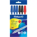 Pelikan Stick-Kugelschreiber K86s Superweich, 6-fach sortiert, in Polybeutel image 0