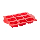 Essentials by Premier Silicone 9 Trains Red Cake Mould image 1
