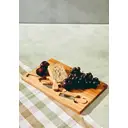 Maison by Premier Acacia Wood Cheese Board with Three Knives, Durable Cheese Serving Board with Knife Storage image 2