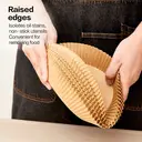 ochama Feuilles Rondes de 16cm pour Friteuse à Air - Papier Sulfurisé Jetable de Qualité Alimentaire, Antiadhésif, Résistant à l’Huile, Facile à Nettoyer, Accessoires de Cuisson, Cuisine, Friture - 200 Feuilles image 6