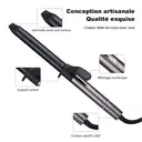 Sunluxy 1097A Fer à boucler 32 mm avec affichage numérique, 4 niveaux de température, chauffage rapide PTC - Noir image 5