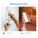 Philips Smart Light Bulb LED Candle Frosted Screw E14 Full Colour & Warm/Cool Spectrum 40W 2pcs image 5