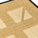 Interiors by Premier Side Table Depok Square Black/Rattan image 4