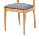 Dining Chairs Orlando Oak/Grey 2pcs image 2
