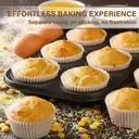 Caissettes à Muffins Jetables, Standard et Mini, en Papier Anti-Graisse pour Cupcakes, Moules Antiadhésifs pour une Cuisson Facile  
Caissettes à Muffins Petites 3.5x2.5cm - Lot de 500 Pièces image 1