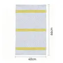 JORDAN&JUDY 6-Pack Yellow Kitchen Towels, Soft & Durable, Highly Absorbent, Lint-Free, 40x66cm image 5