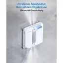 ECOVACS mini 2 (weiß/silber) ist ein intelligenter Fensterreinigungsroboter, ausgestattet mit einem Ultrasprüh-System, einem innovativen Steigsystem für geradliniges und stabiles Klettern, verbesserten 4 Eckbürsten und der WIN-SLAM 4.0-Technologie für eine mühelose Fensterreinigung. image 4