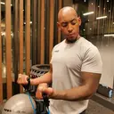 Medium Resistance Band - TPE  Resistance Bands with Handles， Single Resistance Bands， Exercise Bands with Handles， for Resistance Training， Physical Therapy， Home Workouts， Fitness， Pilates image 4