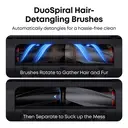 eufy E28 Omni Robot Vacuum Cleaner with Mop, HydroJet System, Deep Cleaner for Carpet, 20,000 Pa Turbo Suction, Zero Tangling, Corner-to-Edge Deep Cleaning, All-In-One Station+Accessory Bundle image 5