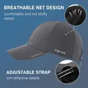 TOP-EX Casquette imperméable et résistante à toutes les conditions Urban Storm, taille M/L - Gris image 3