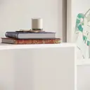 Vida Designs Bookcase Cambridge 4 Shelves White Large image 6